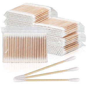 Mini 200 pièces de <span class=keywords><strong>cotons</strong></span>-<span class=keywords><strong>tiges</strong></span> biodégradables en bambou, vente en gros, pour les soins personnels des bébés et l'hygiène des oreilles, applicateurs cosmétiques - Product Image 1