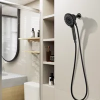 Pommeau de douche magnétique à main pour salle de bain Robinets thermostatiques à poignée unique Mode 6 jets Pluie haute pression