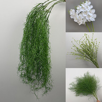 Longue guirlande de feuilles de lierre artificielles, plantes vertes, vigne, feuillage, fleurs suspendues pour mariage, fête, jardin, maison, mur, plafond, fête des mères
