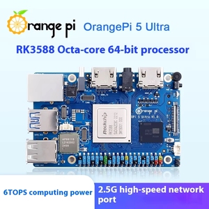 ZYSY Orangepi5 Ultra Carte de développement éducative Rockchip RK3588 Huit cœurs LPDDR5 Option de mémoire <span class=keywords><strong>multi</strong></span>-systèmes <span class=keywords><strong>Puce</strong></span> principale - Product Image 2