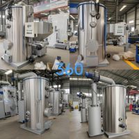Chine Fabricant 600,700,800kg Bas Prix LSH Vertical Pellet Chauffage Chaudière Machines pour Centrale Électrique