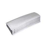 En stock et personnalisable, petit sachet en aluminium argenté transparent pour bâtonnets d'encens légers et parfumés, emballage pour bâtonnets d'encens