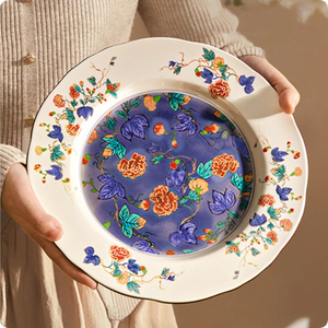 Luxury New-style Chinese Porcelain Tableware <b>Set</b> Includes Bowls Home Use Gift for Housewarming Wedding Dishwasher <b>Microwave</b> Safe - Product Image 6