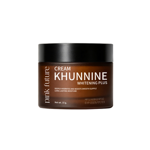 Crème éclaircissante Khunnine Whitening Plus, vitamine C, anti-rides, raffermissante, hydratante, non collante, crème pour le visage 15g, fabrication en usine - Product Image 1