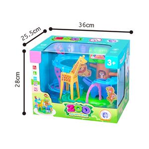 Nueva Serie de Animales, Divertidos Animales Jugando en un Tobogán, Juguetes de Plástico, Tobogán de Volteo para Niños - Product Image 6