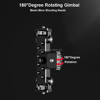 CHANDA Support d'extension triple griffe froide en aluminium 6061-T6 CNC, support micro/lumière 3 voies, logo personnalisé, échantillon rapide, haute qualité