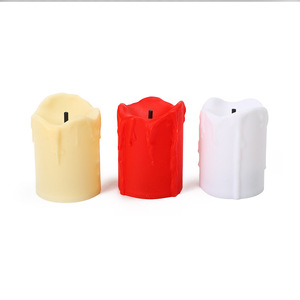 Bougie LED <span class=keywords><strong>sans</strong></span> <span class=keywords><strong>flamme</strong></span> électronique, alimentée par piles, bougies chauffe-plat avec effets de <span class=keywords><strong>flamme</strong></span> réalistes pour la décoration d'ambiance à la maison - Product Image 5