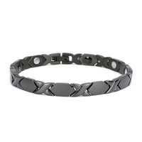 Pulsera de Iones Negativos FIR Personalizada Bio Health Barata con Beneficios de Germanio, Pulsera Magnética Cuántica Escalar con Energía