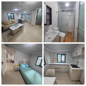 Marco de estructura de gafas completo precio de fábrica móvil portátil 40ft 3 dormitorios casa contenedor extensible plegable prefabricada sala de estar - Product Image 3