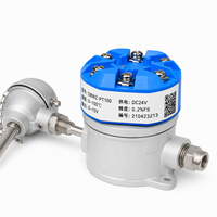 Module transmetteur de température RTD SBWZ 4-20mA, sortie 0-10V, 24VDC, précision 0,2% FS, montage sur tête en résine, conversion de signal industrielle, IP65, USB
