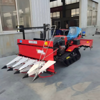 Traktor Crawler Pertanian Mesin Pengolah Tanah Diesel Mini 25HP 35HP Kustomisasi, Performa Tinggi 2WD/4WD