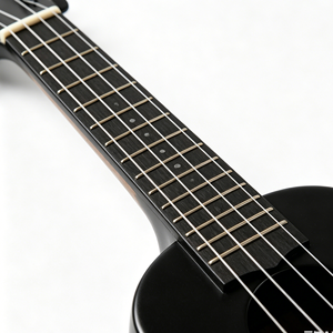 Ukulélé soprano noir à 4 cordes, mini guitare acoustique légère, idéal pour les débutants, les enfants, les adultes, les voyages, les cours de musique et les cadeaux - Product Image 4