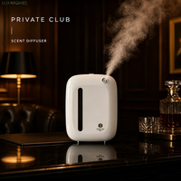 LUXAROMES G501 Diffuseur d'arômes intelligent avec application, 400 ml, diffuseur d'arômes mural sans eau, nébulisation, aromathérapie, pour bureau, maison, hall, spa