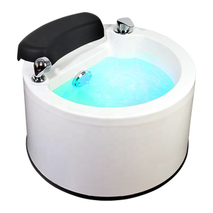 Nuovo elenco bianco Pedicure sedia con poggiapiedi salone <span class=keywords><strong>di</strong></span> bellezza mobili Spa lavandino bagno per Pedicure professionali - Product Image 3