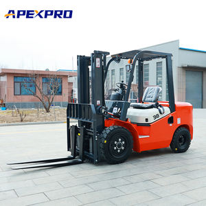 Vente directe usine de chariot élévateur diesel <span class=keywords><strong>à</strong></span> mât bi-étages de 4 tonnes, pneus pleins, modèle GC-DF40, avec poste de conduite assis, <span class=keywords><strong>à</strong></span> prix réduits - Product Image 3