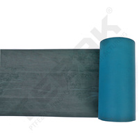 REALMAX Fabriqué en Chine, Bande de glissement souple en PTFE TURCIT B bleu, épaisseurs 1.2mm, 1.5mm, 2.0mm, 2.5mm, 3.0mm, largeur 305mm