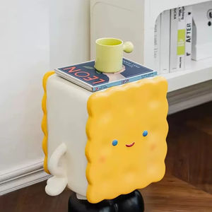 Table basse en biscuit mignon créatif <span class=keywords><strong>scandinave</strong></span> petit ménage salon canapé Table d'appoint concepteur Mini Table d'angle - Product Image 2