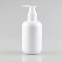 Bouteille à pompe en plastique vide, contenant à base de savon liquide, pour le lavage des mains, à l'alcool, désinfectant pour les animaux de compagnie, brun, 6oz, 8oz, 16oz, 250ml