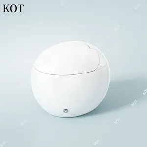 KOT Bathroom Products Toilet Wc Floor Standing Egg Shape Smart Intelligent Toilet Smart Bidet Wc Toilet