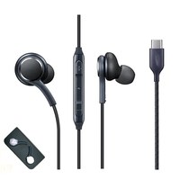 Écouteurs filaires USB C en gros pour Samsung Note 10 NOTE 20 S21 S22 S23 Type C avec micro, écouteurs filaires mains libres