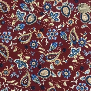 Newest Cashew Flower Design Japan Cheap Price High Quality Cotton <strong>Fabric</strong> for <strong>Child</strong> Girl Clothing Home Textile Women Dress