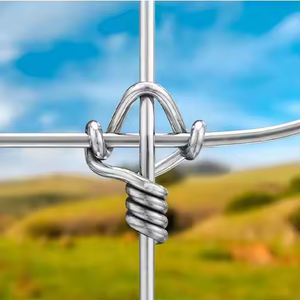 รั้ว12.5ลวดทอทอ6ฟุตเกจ<span class=keywords><strong>วัด</strong></span>แรงดึงสูงแบบผูกปมคงที่ม้วนรั้ว7 'x 330' - Product Image 3