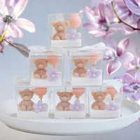 Hochzeit Babyparty Feiertagsdekoration Gastgeschenk Kerze Heimdekoration Handgemachte Aromatherapie Sojawachs Duftkerze Niedlicher Teddybär Tierform