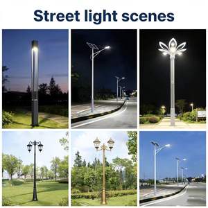 Lámpara Led con sistema Solar, energía <span class=keywords><strong>de</strong></span> turbina eólica, alumbrado público, poste <span class=keywords><strong>de</strong></span> acero - Product Image 3