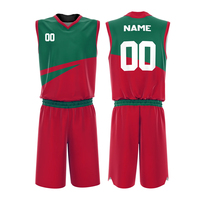 Seragam Basket Tim Berkualitas Premium Baru, Set Seragam Basket Sublimasi Ringan dan Bernapas, OEM Custom