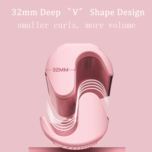Fer à boucler ionique PTC haut de gamme 32 mm pour ondulations, avec contrôle de température à 3 niveaux et écran LCD numérique, boucleur électrique pour cheveux - Product Image 2