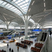 Sistema de Techo Curvo Continuo de Gran Envergadura con Estructura de Acero Estable para Estaciones de Tren de Alta Velocidad, Edificios con Estructura de Acero de Forma Especial