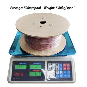 SY AFT150 18AWG 19/0.235TPC O.D.1.8mm Venda de fio elétrico ETFE mono-core para automóvel