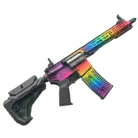 Senapan Mainan ARP9 Gel Splatter Blaster MP7 Elektrik Permainan Tembak-tembakan Luar Ruangan Real CS AK Blaster Senapan Mainan M416 AK47 ARP9 P90 M4A1
