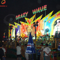 18 sièges famille enfants manèges Miami Ride Fairground divertissement jeu parc d'attractions équipement à vendre