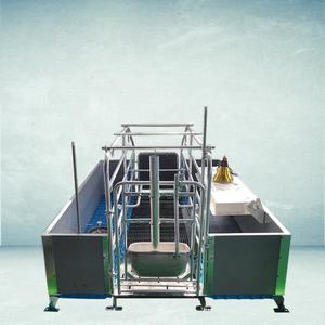 กรงคลอดสุกร HENGYIN รุ่นใหม่ ยอดนิยม ทนทานต่อการกัดกร่อน ผลิตจากเหล็กชุบสังกะสีแบบจุ่มร้อน ผิวเรียบ นุ่มสบาย ครบครัน - Product Image 2