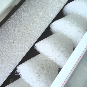 Nettoyeur d'œufs commercial en acier inoxydable avec brosse rotative pour machine à laver les œufs, machine de nettoyage des œufs pour petite ferme M02 - Product Image 5