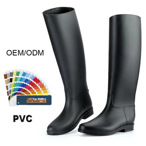 Costruttore <span class=keywords><strong>scarpe</strong></span> da acqua alte da <span class=keywords><strong>donna</strong></span> da esterno antiscivolo impermeabile antiusura alla moda stivali da pioggia - Product Image 2