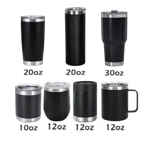 Gepersonaliseerde Gift 12Oz 20Oz 30Oz Custom Gegraveerd Kan Koeler Geïsoleerde Koffiekop Roestvrij Staal Reismok Monogram Tuimelaars