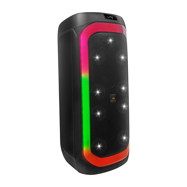 Dual 6.5" Bluetooth Speaker - TWS Pairing, Karaoke & Outdoor Party System with 3600mAh Battery