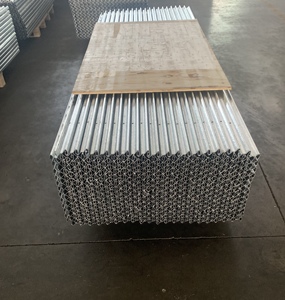 Poste de Hierro Galvanizado Reforzado para Viñedos, Diseño Postmoderno, Resistente a la Corrosión y Duradero, Fácil de Montar, 8.2 pies de Altura - Product Image 2