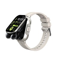 Montre connectée 2025 avec appels Bluetooth, écouteurs TWS 2-en-1, NFC, suivi de santé, montre de sport et écouteurs pour hommes D8