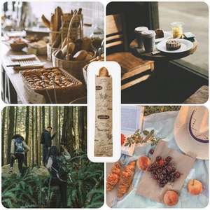 Kraft <b>Paper</b> Baguette Bakery <b>Paper</b> French Bread <b>Bags</b> for Bread Packaging Storage Gifts for Bakers - Product Image 4