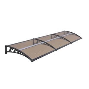 Taille personnalisée 60*100cm largement utilisé fenêtre <span class=keywords><strong>porte</strong></span> support en plastique polycarbonate solide feuille auvents pour la maison - Product Image 5