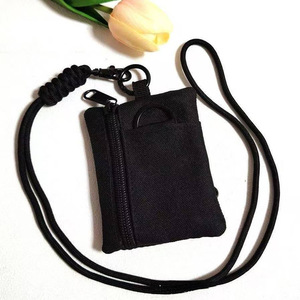 Monedero, tarjetero, mini bolsa de almacenamiento deportiva con cremallera, impermeable, para llaves, táctica, externa, pequeña, cuadrada, de tela <span class=keywords><strong>Oxford</strong></span>, sólida - Product Image 2