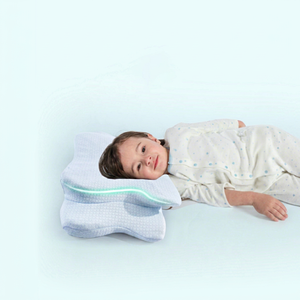 Orthopedic Kids <b>Pillow</b>, Non-Toxic <b>Memory</b> Foam Contour <b>Pillow</b> for Neck Pain & Flat Head Prevention - Product Image 1