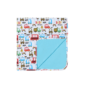 <span class=keywords><strong>Couverture</strong></span> pour bébé personnalisée pour Halloween, literie de jour, dessin animé, couvertures en bambou biologique tissées à la main, résistantes à l'eau, toutes saisons - Product Image 4