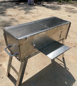 Parrilla de Barbacoa Modular de Acero Inoxidable para Exteriores, Desmontable y Ensamblable, para Jardín - Product Image 6