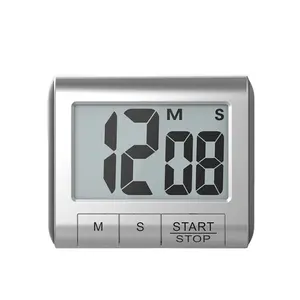 Digital Kitchen Timer Custom Logo Electronic LCD Display Countdown Timer With Magnetic