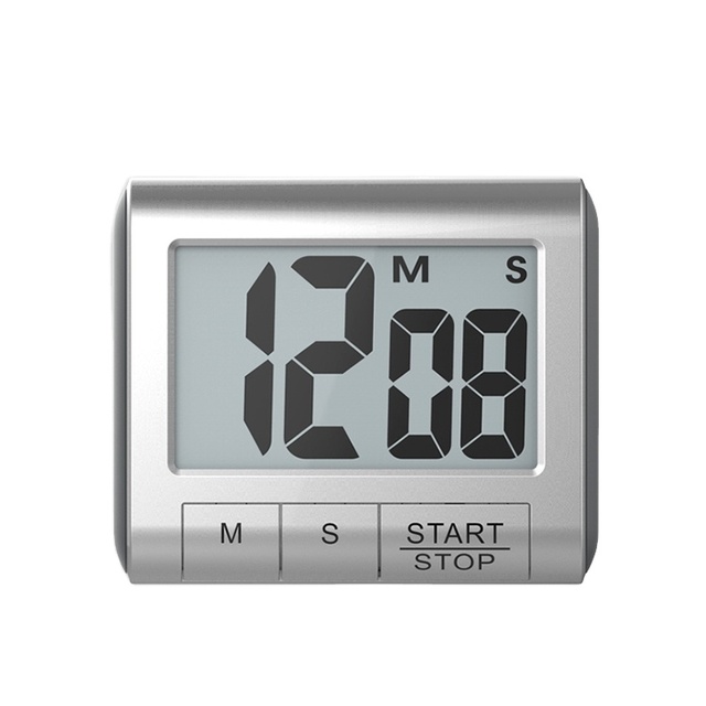 Digital Kitchen Timer Custom Logo Electronic LCD Display Countdown Timer With Magnetic