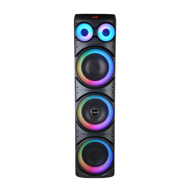 JBA Hot Selling Eyes Triple 12 Inches Big Party Speakers Parlantes Bluetooths Caixa De Som RGB Lights Speaker